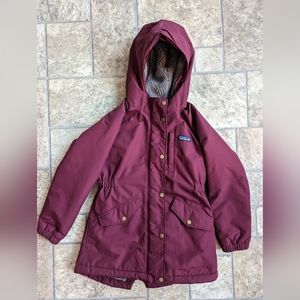 Patagonia Kids Jacket in Burgundy